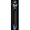 LoveToy Gode en Verre Prism Glass 18 x 3.7cm Transparent